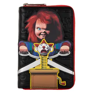 Loungefly Chucky Jack-In-The-Box Zipper Wallet