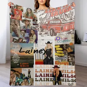 SHUAYOUT Movie Blanket Lainey Decoration Blanket Wilson Soft Nap Blanket Plush Travel Blanket for Bedroom Living Room Couch Office All Season Gifts 30""x40"", Style