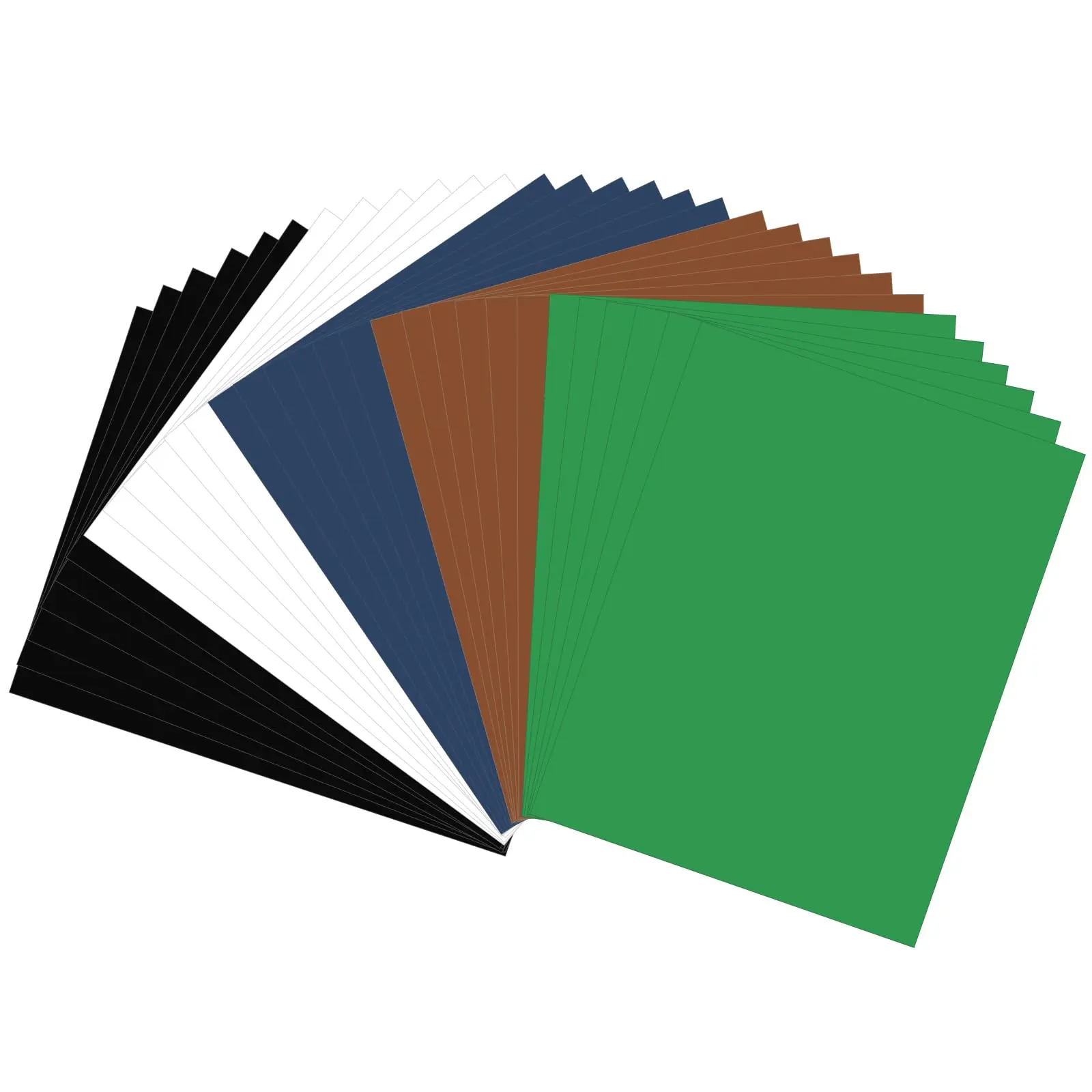 JULBEAR 30-Sheet Colored Cardstock Paper