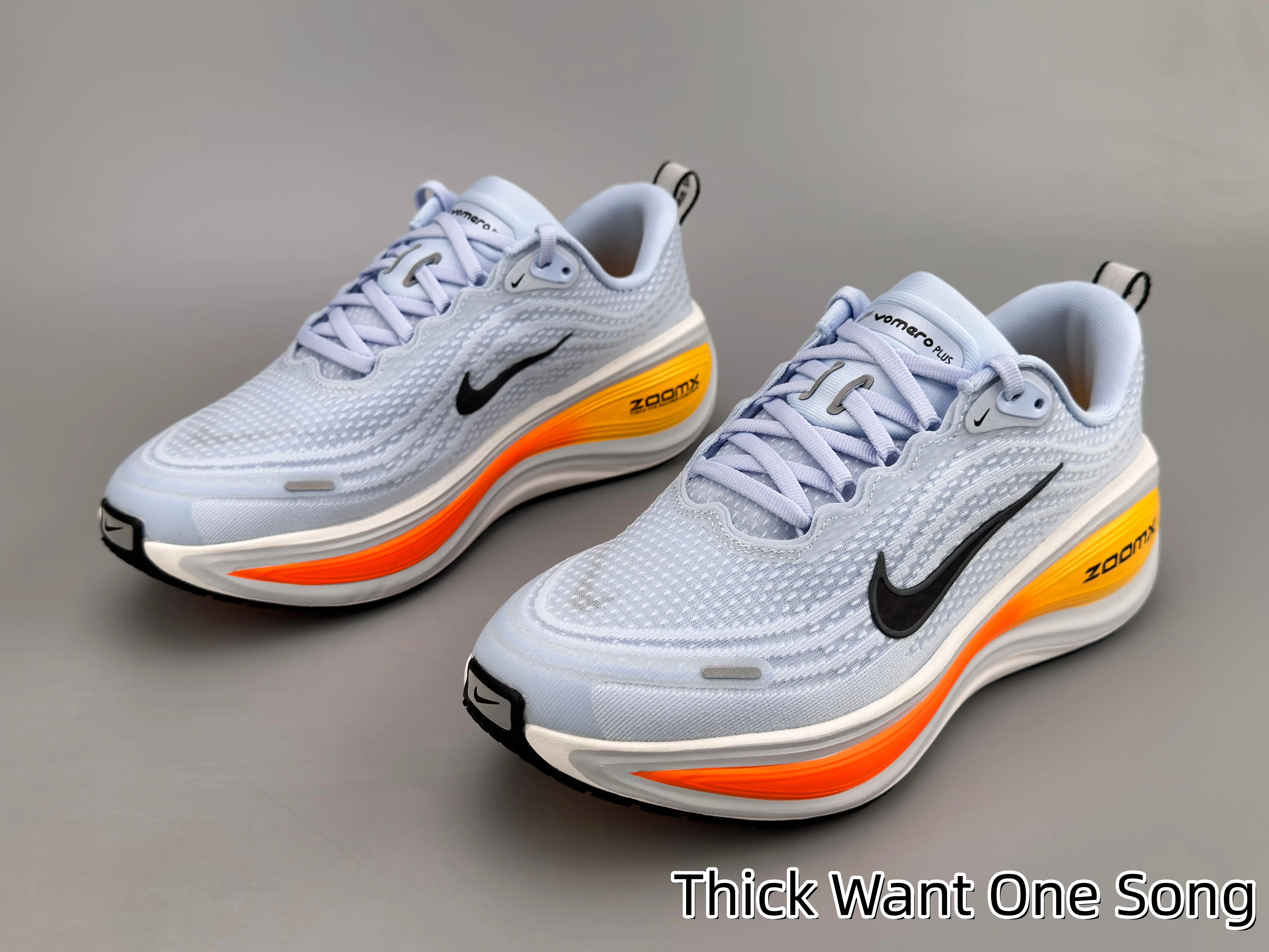 Athletic Cushioning Running Sneakers, Breathable Flyknit Mesh Upper, Thick Elastic Foam Midsole, Non-slip Rubber Outsole, For Daily Jogging & Gym Walking, Reduces Fatigue During Long-Time Movement