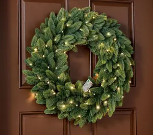 Bethlehem Lights Grand Radiance 26" Wreath with 3-in-1 LEDs
