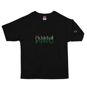 Pickleball Reflection - Men's Classic T-Shirt - Champion Logo