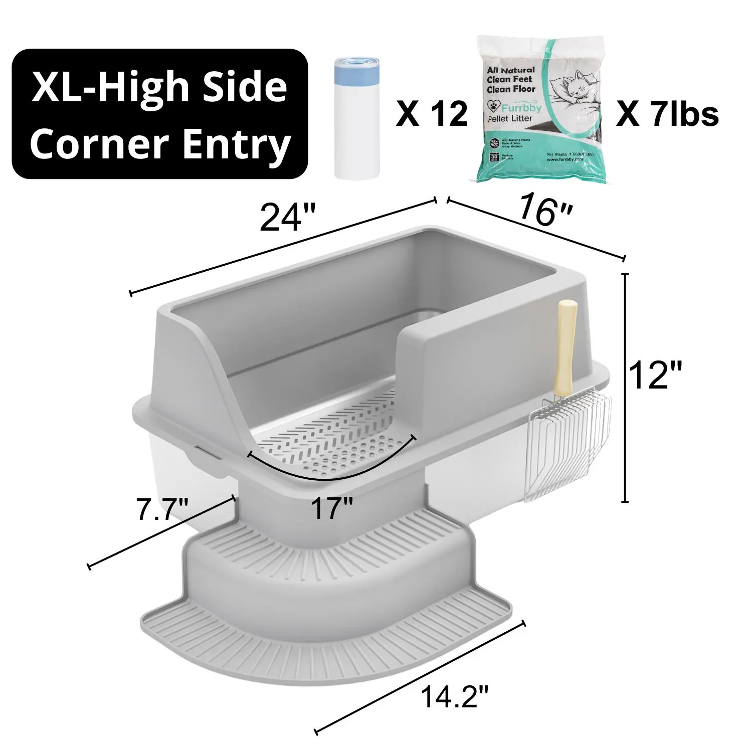 XL-High Side-Corner Entry