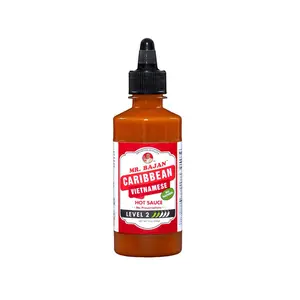 Mr. Bajan Hot Sauce - Level 2 Caribbean Flavor and Vietnamese Peppers in 11.3 oz hot sauce