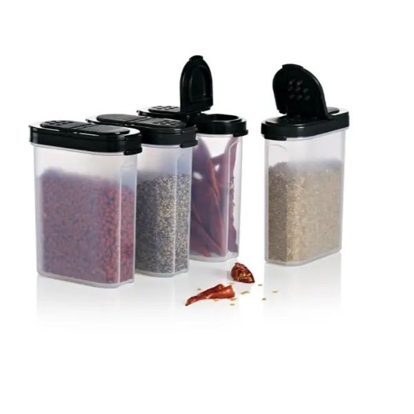 Tupperware Spice Shakers 2 sizes 1 cup or 1/2 cup - Rotating Organizer Carousel - Canister - Sprinkles