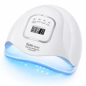 Portable UV LED Nail Lamp, Professional UV LED Nail Lamp, Professional Fast Curing Lamp, 4-Speed Timing UV nail lamp, 57 LED Beads & Automatic sensing for home Salon Use Nail Lamp Cured Gel Polish Dryer Nail Tech Light Nail Art,DIY