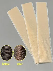 5pcs Skin Tone Hair Extension Tape, Strong Adhesive, Invisible Waterproof Sweat-Resistant Double-Sided Glue, Lace Wig Attachment, No Trace Fixing Tape, Hair Fixings