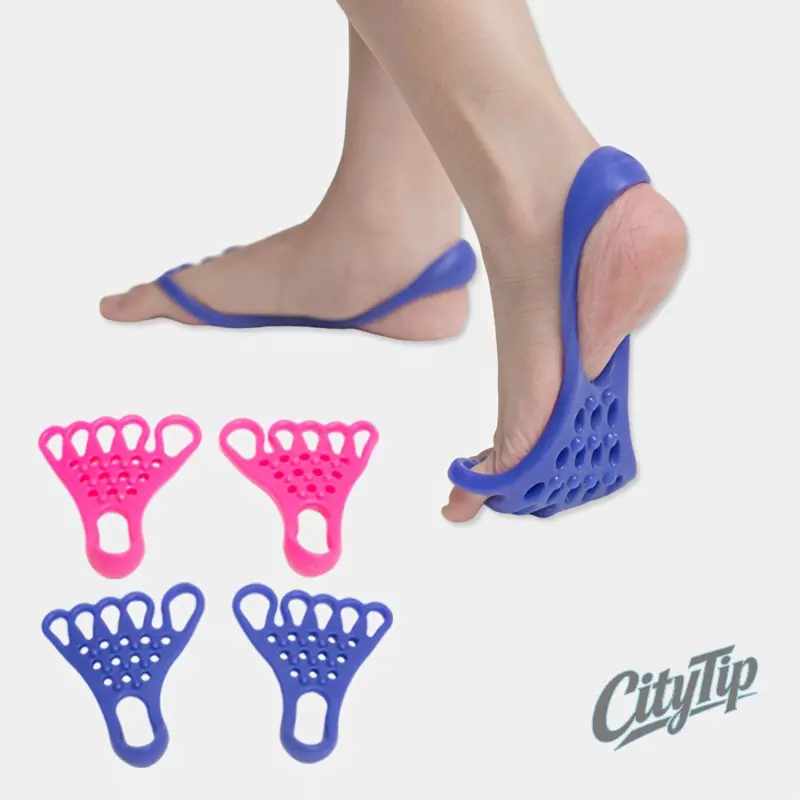 Silicone Toe Stretcher for Women & Men, Toe Stretch Band Foot Arch Exerciser, Toe Separator for Ballet, Dance, Yoga, Flat Feet, Foot Strength Training & Mobility