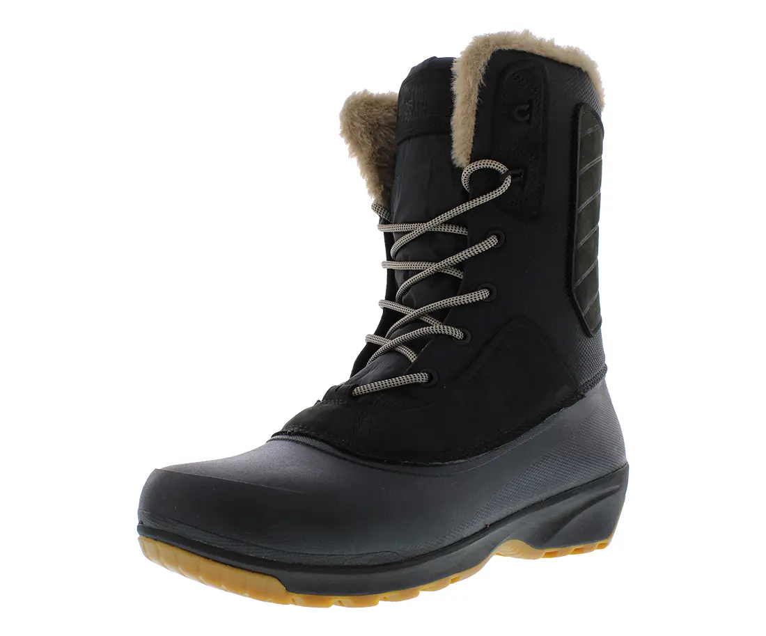 THE NORTH FACE Women's Shellista IV Mid-Calf Waterproof Winter Snow Boot, Lace-Up Outdoor Footwear