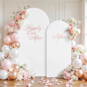 Spandex Arch Covers Set of 2 or 3 Stretchy Backdrop Fabric for Wedding Holiday Party Birthday Decor Cozy Versatile Backdrop Mother’s Day Gift