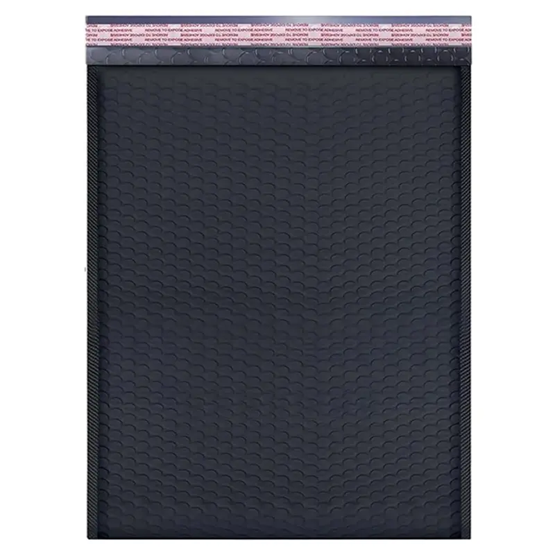 #1 Black Self-Sealing Bubble Mailers, 6.5x8.5 in Black Bubble Film Postal Bags, 25/50 Pack Durable Reliable Shipping Supplies with Hassle-Free Sealing for Packaging & Storage Handling (Self Sealing Envelopes & Postal Supplies), 6.5X8.5 Inches