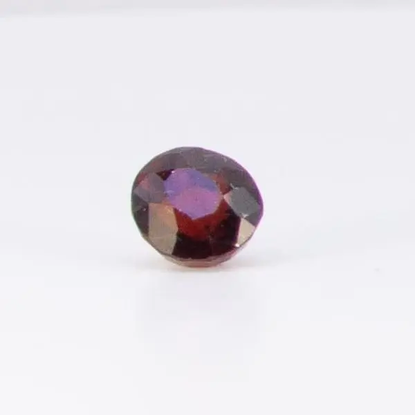 2.5ct Dark Orange Citrine VVS Oval Shape (7.6x7x5.6 mm) Unheated gemstone from Sri Lanka