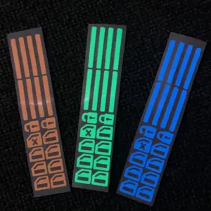 Interior function buttons, switch buttons, fluorescent car stickers, waterproof and wear-resistant night light stickers, window lift switches
