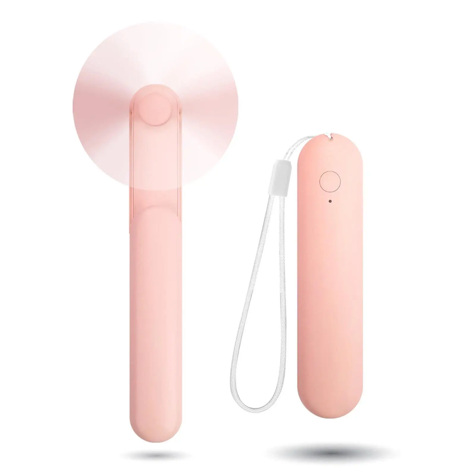 Portable Handheld Fan, Rechargeable Cooling Fan with Power Bank Function, Personal Foldable Pocket Fans for Women & Girls