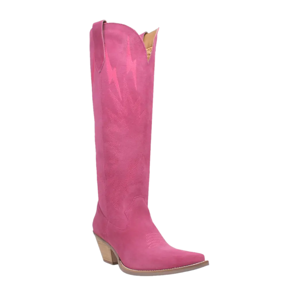 Dingo Ladies Thunder Road Fuchsia Tall Western Boots DI597-PU6