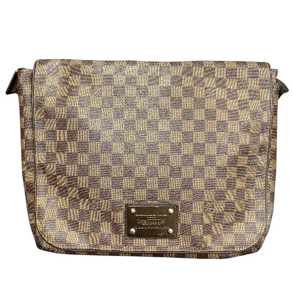 Pre-owned Louis Vuitton Canvas Shoulder Bags Brooklyn MM Damier Shoulder Bag