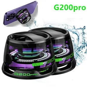 Magnetic Bluetooth Speaker Phone Stand - Portable RGB Portable Speaker for PC, iPhone, Android, Camping, Party & Desk, Black Audio Subwoofers Compact Metal Lanyard Lights，multifunctional speaker waterproof ipx7 speaker，Easter gifts, Father's Day gifts