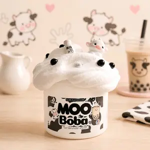 Moo Boba Cloud Dough Slime - 10 oz Bucket