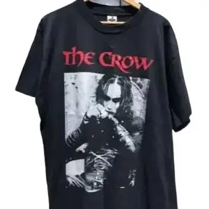 [SALE OFF 50%] The Crow Movie Black Short Sleeve Cotton T-shirt Unisex Menswear Top Streetwear Tshirt