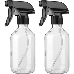 "2PCS 300ml Refillable Spray Bottles – Leakproof Fine Mist & Cleaning Use"