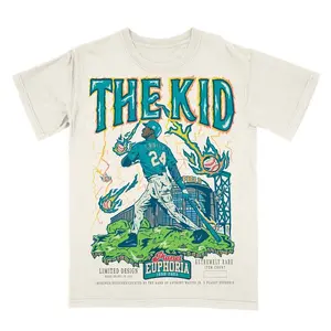 PE THE KID Ken Griffey Seattle Teal Edition Planet Euphoria Shirt, Vintage Style 90s Retro Unisex Streetwear Tee 0