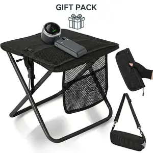 [SummerVibes]Ultra Light Folding Camping Chair with Shoulder Strap, 1.5lbs Lightweight Portable Chair Hold Up to 500lb, Side Pocket Storage Design Ideal for Hiking Fishing BBQ Outdoor Party Travel Gift tiktokshopsp
