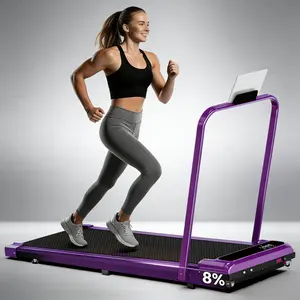 New Arrival - Home Silent Incline Treadmill | Remote Control & Wheels | 265 LBS Capacity | Free Resistance Band Included treadmills