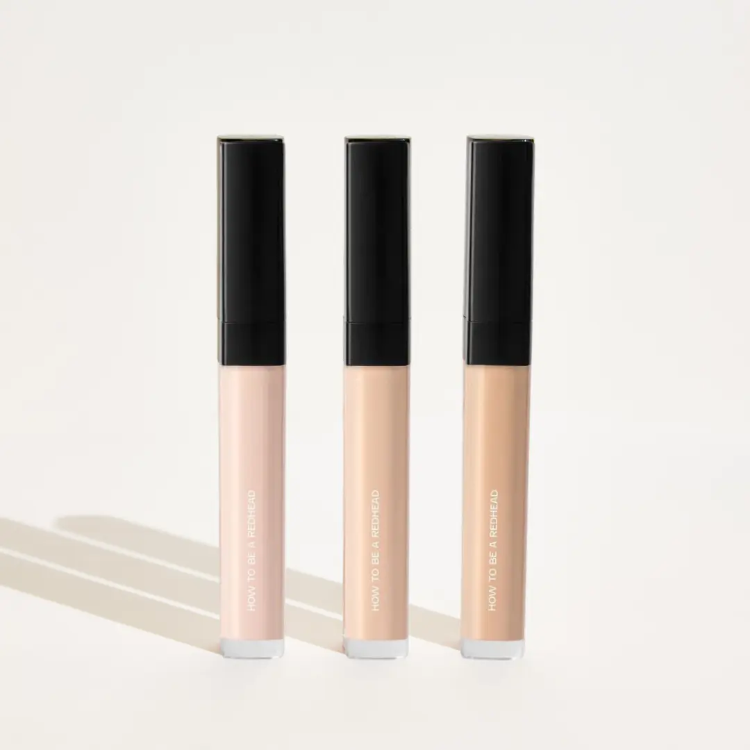 How to be a Redhead Finally Bright Redhead Concealer - Hydrating Coverage, Cosmetic Redhead Makeup, 10ml, Lightweight, Nourishing, Sensitive Skin Friendly