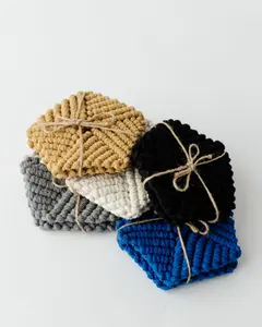 Macrame Coasters