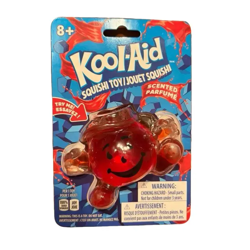 Authentic Incredible Novelties Scented Kool-Aid Squishi Toy