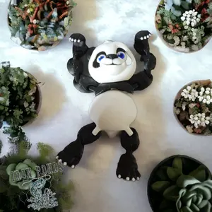3d Articulating Panda