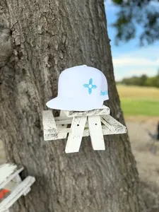 Zia Classic (Turquoise) (White Snapback)