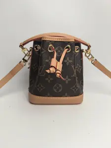 Pre-owned Louis Vuitton canvas Crossbody Bags Nano Noe Bucket Bag【Senza 1】