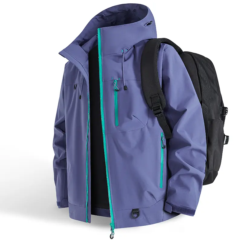 Men’s waterproof softshell jacket, windproof hooded outdoor hiking jacket, breathable spring/autumn multi-pocket casual jacket, premium quality, multiple colors available, #fathersdaygift