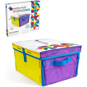 Storage Bin & Interactive Play-Mat, The ORIGINAL Magnetic Building Brand