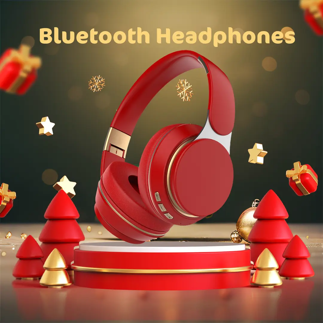 Lightweight Over-Ear Active Noise Cancellation Wireless Bluetooth Headphones - 3.5mm Compatibility, Anti-Tangle Design, Manufacturer Warranty, Sports Audio Headset for Mobile/Tablet, Father's Day Gift Idea, Active Noise Cancellation Wireless Headphones