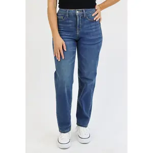 AJ OG Tummy Control Boyfriend/Wide Leg Jean *Final Sale*