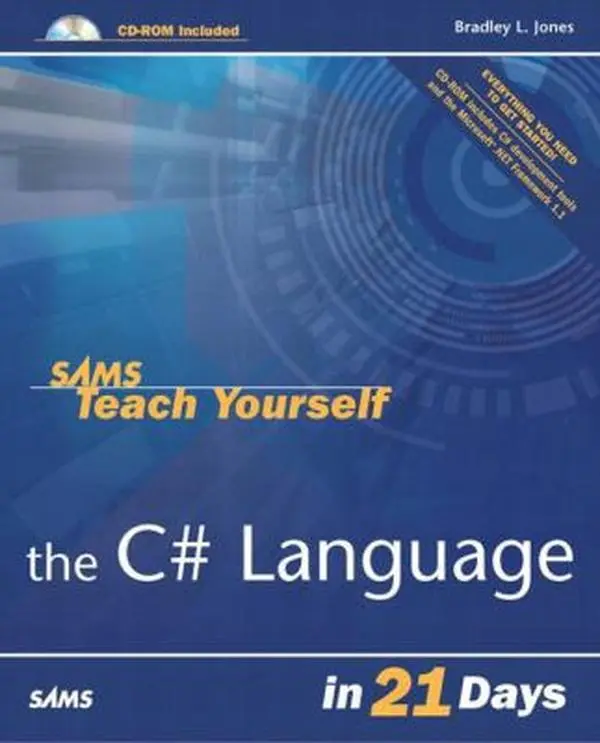 USED Book - Sams Teach Yourself the C# Language in 21 Days by Bradley L. Jones (Paperback) - english