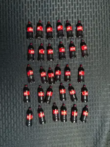 (30pk) Mini Cola Bottle Trinkets Charms
