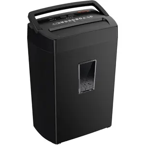 Bonsaii 12-Sheet Cross Cut Paper Shredder, 5.5 Gal Home Office Heavy Duty Shredder for Paper, Credit Card,Mail,Staples, High Security Level P-4 C275-A