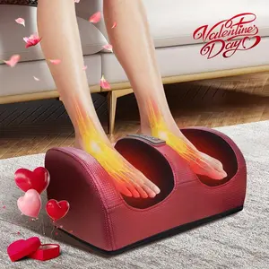 Shiatsu Foot Massager with Heat, FSA Eligible HSA Foot Massager for Foot Massage and Calf Massage, Foot and Calf Massager with Roller, Gifts for Mom & Dad, Fathers & Mothers Day Gifts