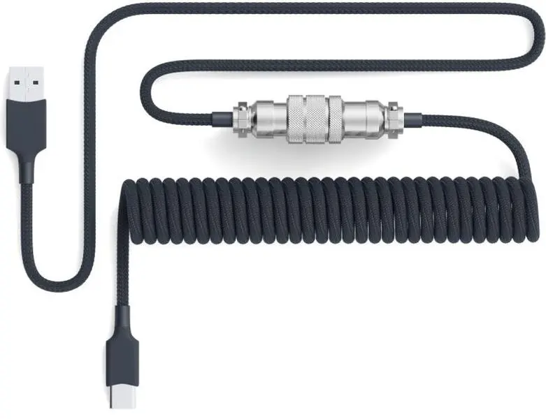 Aviator Coiled USB C Cable