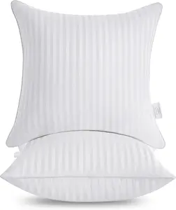 Oubonun 20-Inch Pillow Inserts, Firm and Fluffy Decorative Square Pillows (20x20 in)
