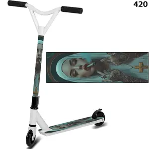 1 Halloween Nun Cool Pattern Scooter Sticker, Scooter Sticker, Personalized Cool DIY for Scooters, Portable Folding Scooters, Heavy Duty Scooters, Urban Commuter Scooters, Sports Scooters, Scooters, Extreme Scooters, Scooters, etc. -