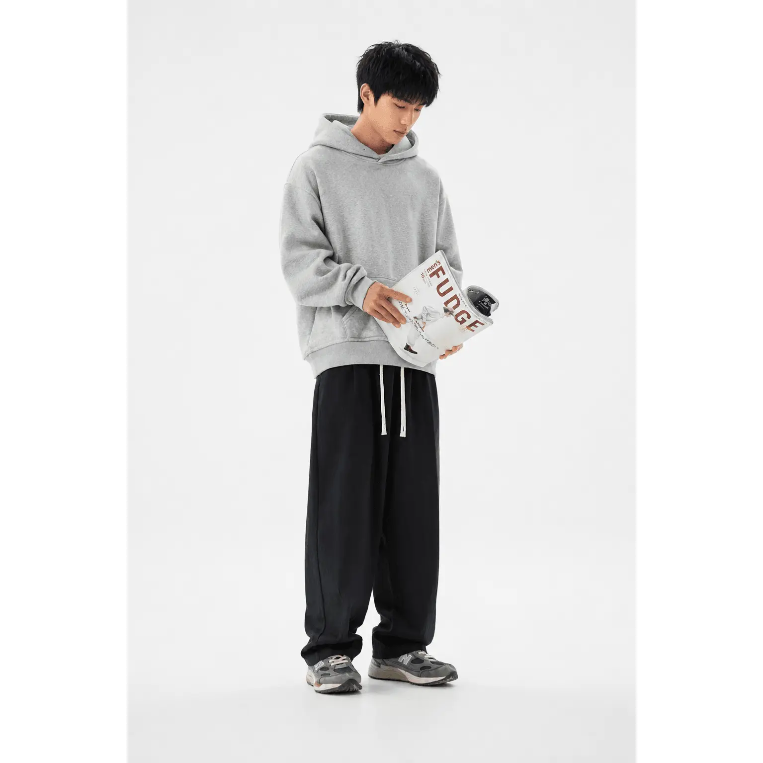 Men's 100% Cotton Loose-Fitting Casual Oversize Sweatpants - Soft Relaxed-Fit Joggers with Drawstring Elastic Waist, Deep Side Pockets, Ribbed Cuffs, Layering Ready, Cold Wash, Tumble Dry (M,2XL,3XL,4XL)