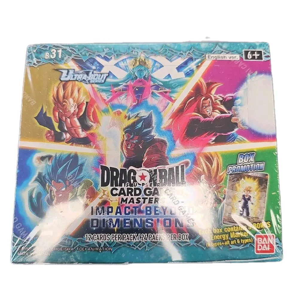 Dragon Ball B31 Impact Beyond Dimensions Booster Box Factory Sealed