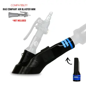 Crevice Air+Vac Oval Attachment compatible with The Rag Company Ultra Air Blaster Mini