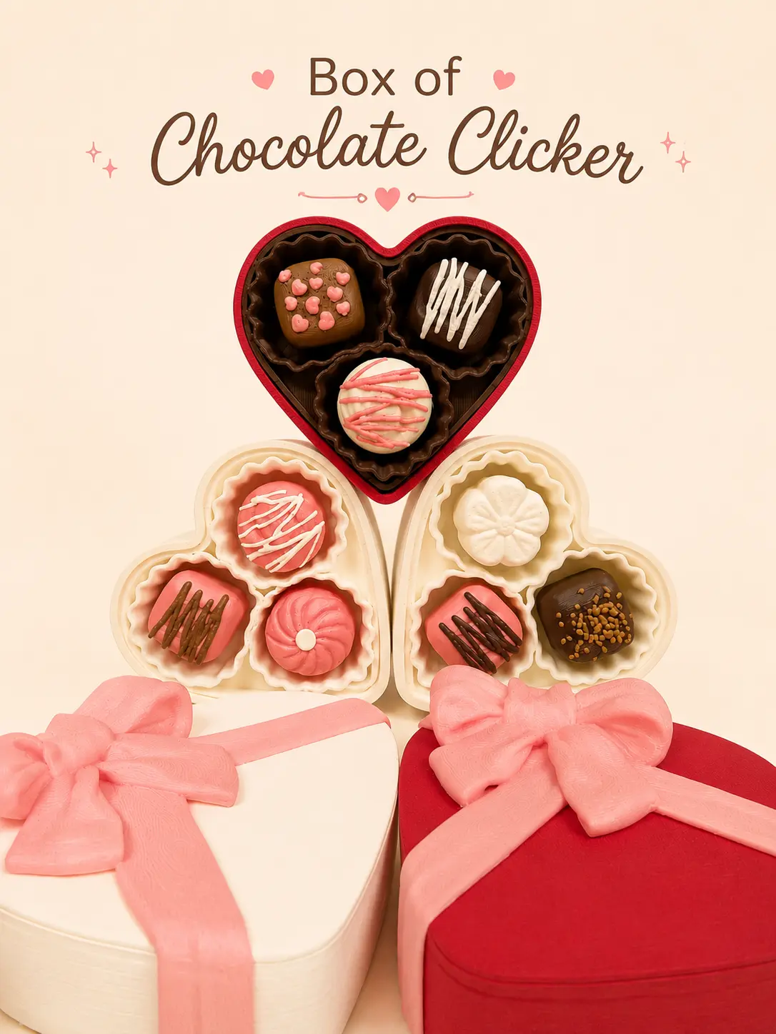 Box of Chocolate Fidget Clicker
