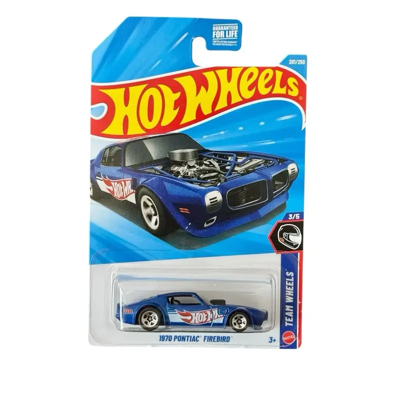 Hot Wheels 1970 Pontiac Firebird Team Wheels Classic 1:64 Scale Diecast Metal Miniature Car Collectible