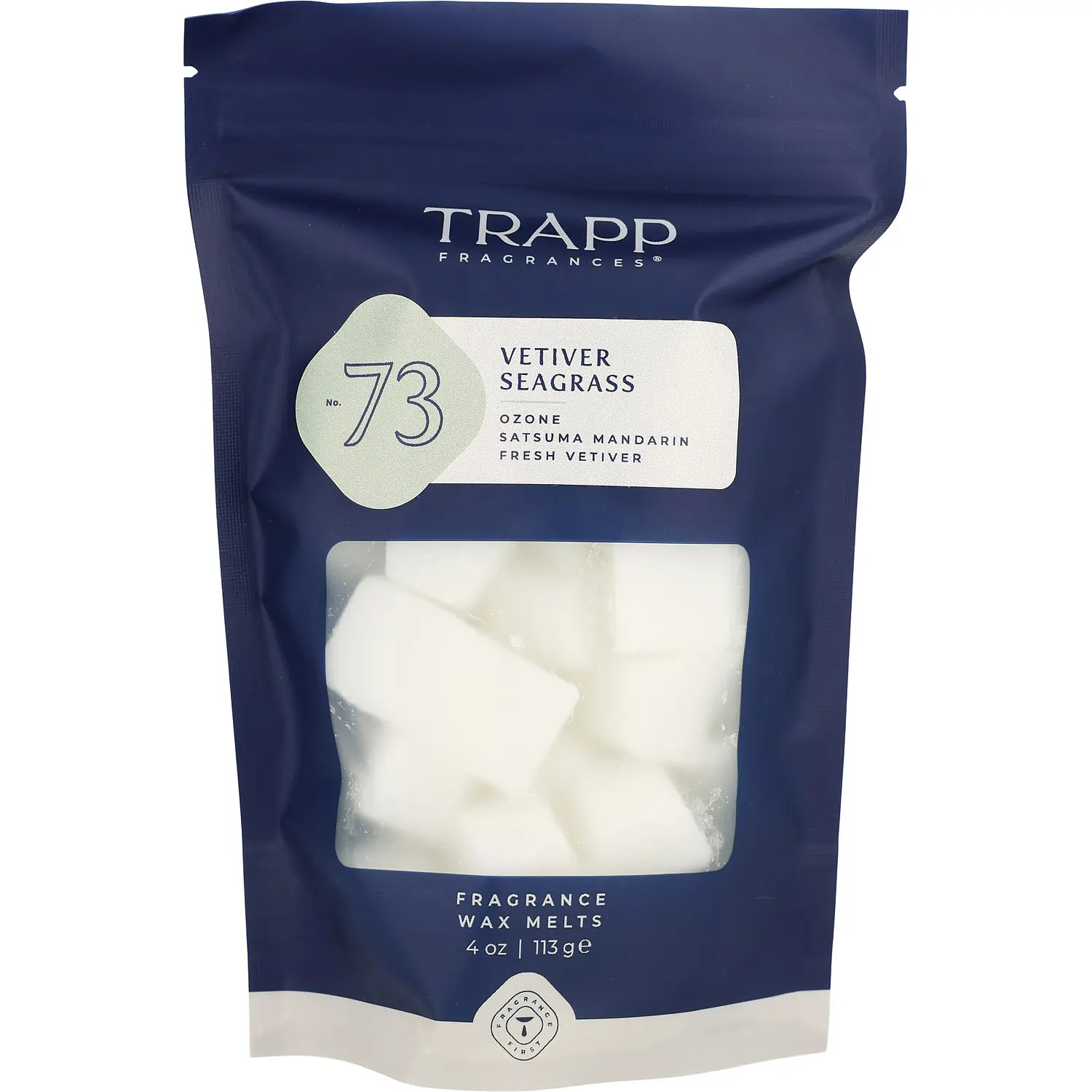No. 73 Vetiver Seagrass By Trapp Fragrance Wax Melts For Unisex